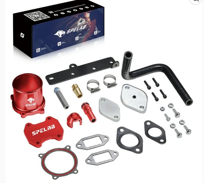 Diesel Red EGR Delete Kit 2013-18 Dodge Ram 6.7L Cummins